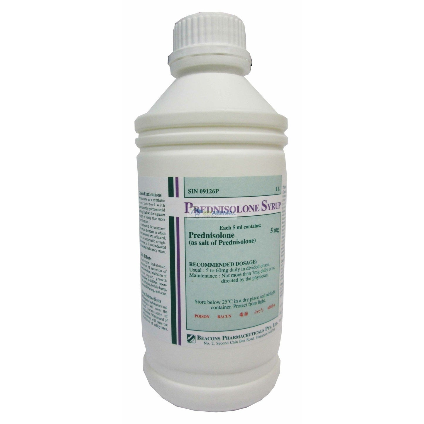 Prednisolone Syrup (1mg/ml)