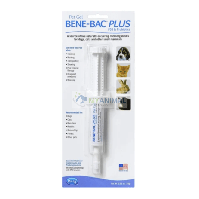 Pet Ag Bene-Bac® Plus Pro Biotics Pet Gel for Dogs Cats