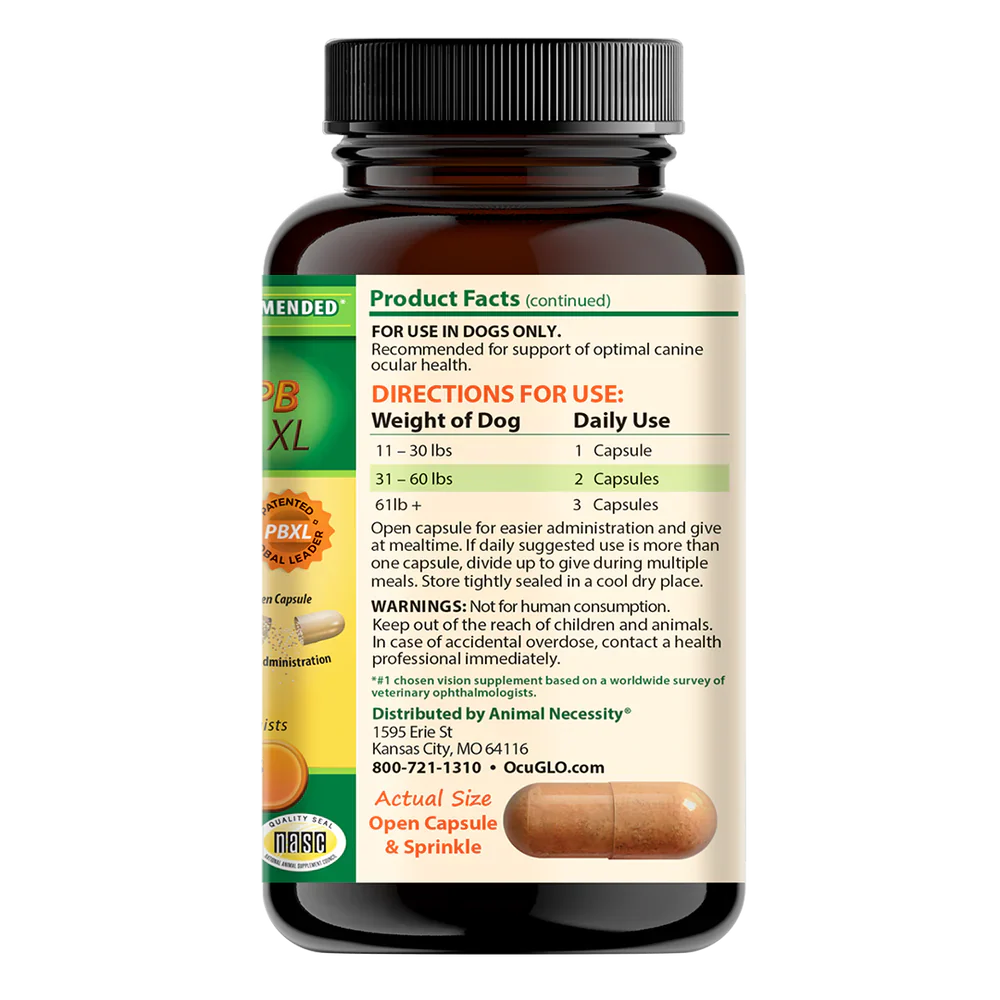 Ocu-Glo® Powder Blend XL for Medium and Large Dogs