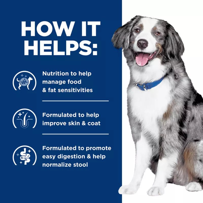 Hill's® Prescription Diet® z/d® Low Fat Hydrolyzed Soy Recipe for Canine Food Sensitivities Dry Dog Food