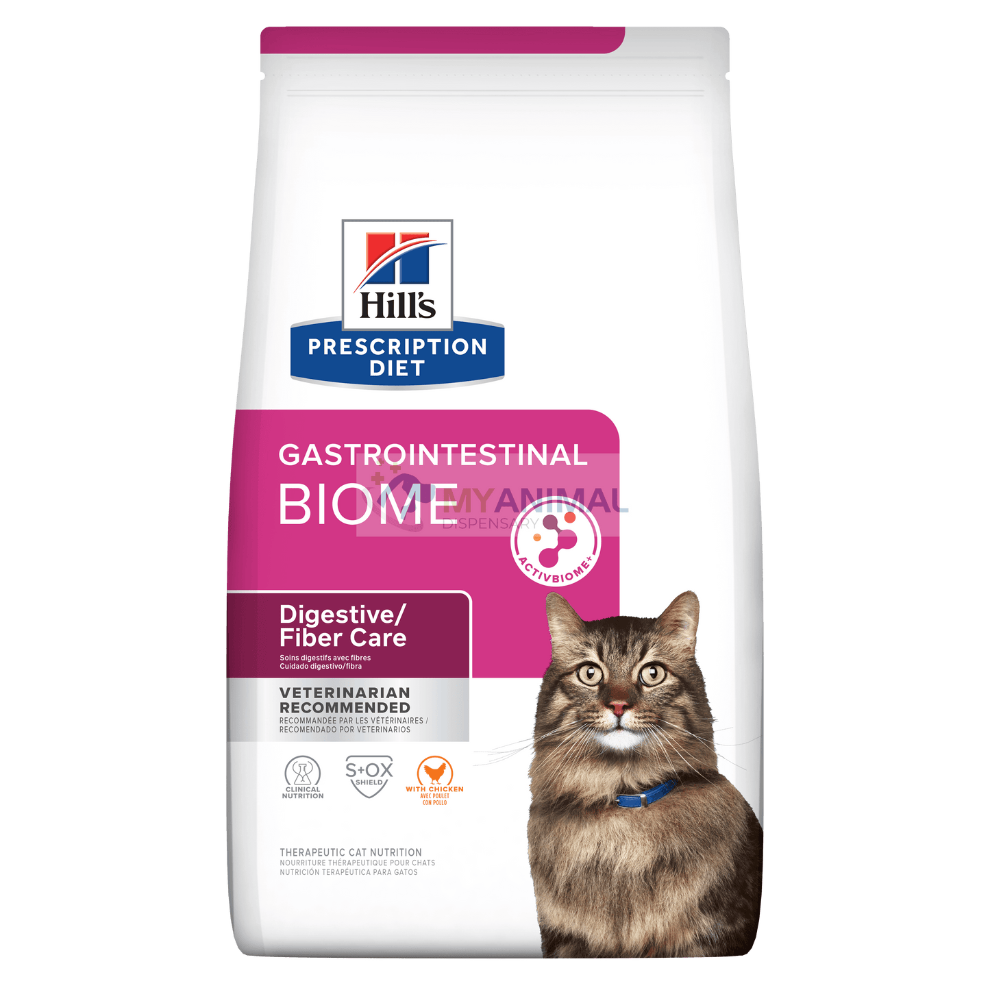 Hill's® Prescription Diet® Digestive Fiber Care Stress Gastrointestinal Biome Feline