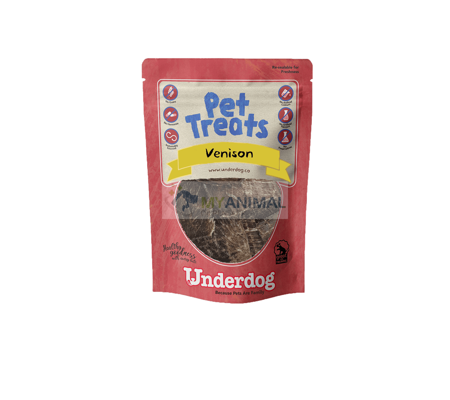 Underdog Single Novel Protein Pet Treats