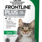 Frontline Plus Fleas Ticks Prevention for Cats