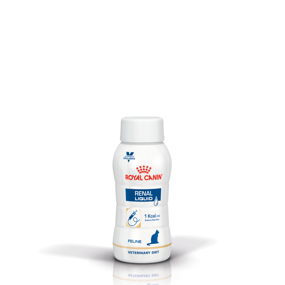 Royal Canin® Veterinary Diet Renal Liquid Bottled Feline Food