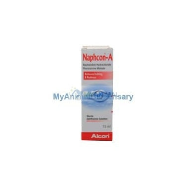 Naphcon A Dual Action Eye Drops 15mL