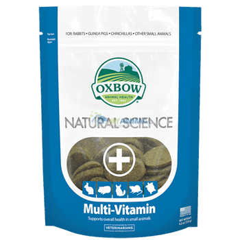 Oxbow Natural Science Multi Vitamin Supplements for Rabbits Hamsters Chinchillas Guinea Pigs