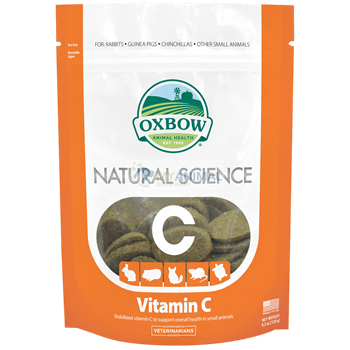 Oxbow Natural Science Vitamin C Supplements for Rabbits Hamsters Chinchillas Guinea Pigs