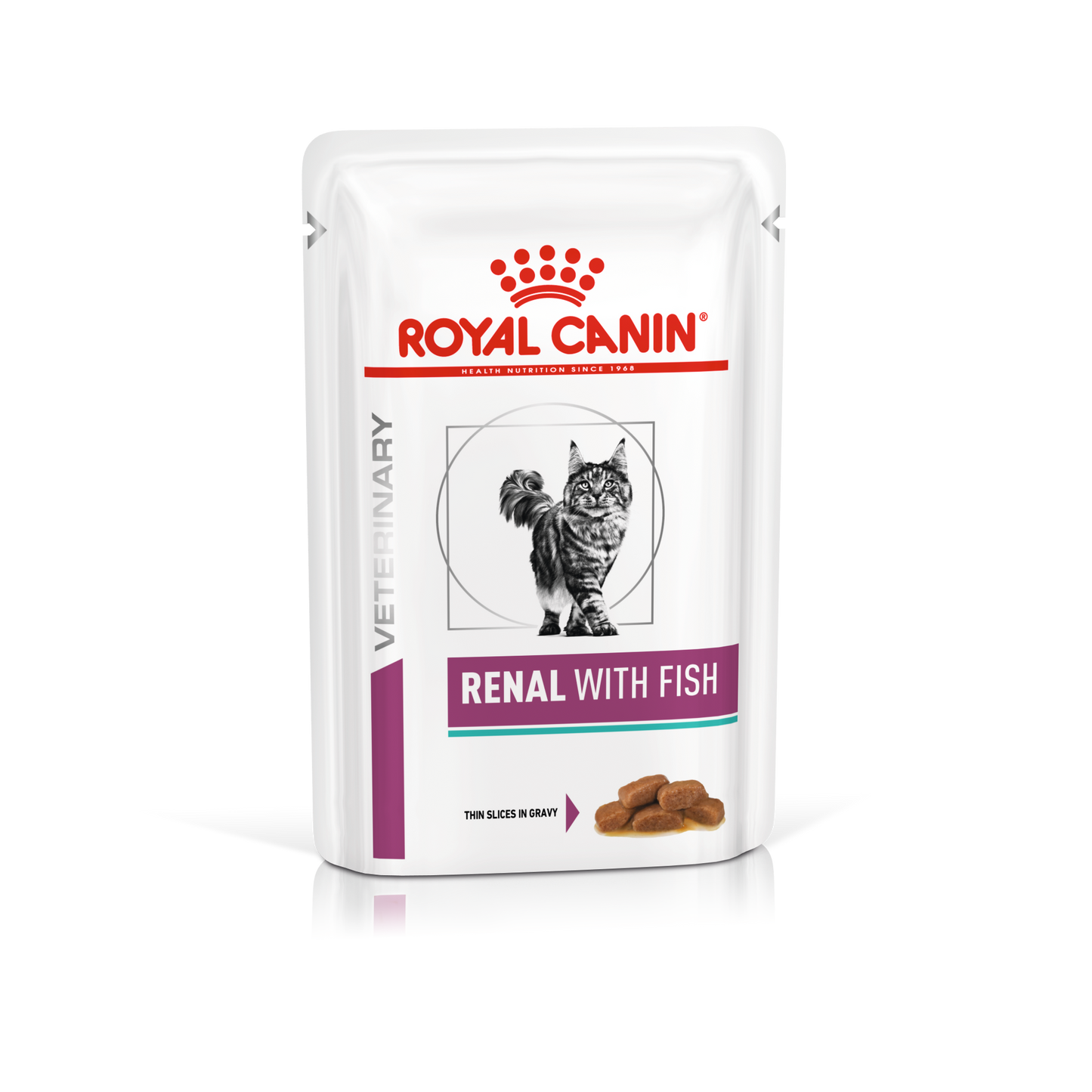 Royal Canin® Veterinary Diet Renal Fish Pouches Feline Wet Food