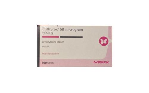 Euthyrox (Levothyroxine) Tablet 50mcg