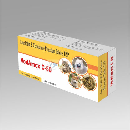 VedAmox C Amoxycillin Clavulanate tablets