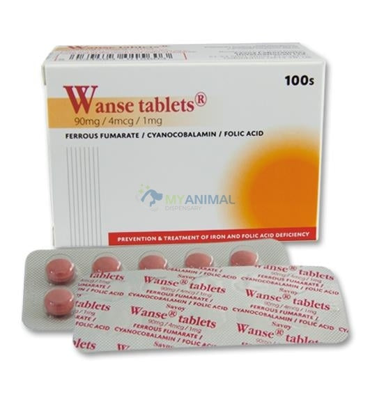 Wanse® Iron Supplement Tablets for Dogs and Cats