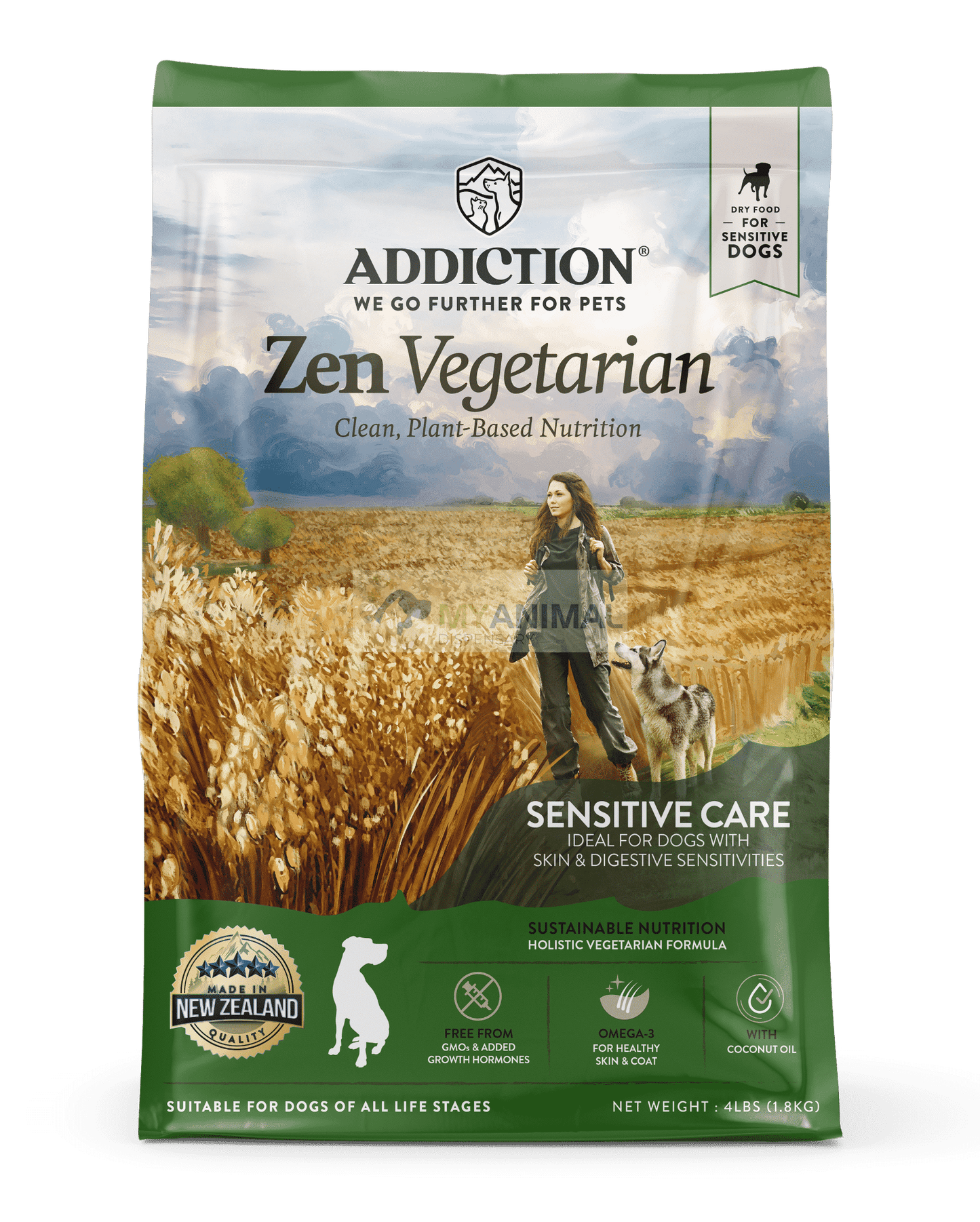 Addiction Zen Vegetarian Dog Dry Food