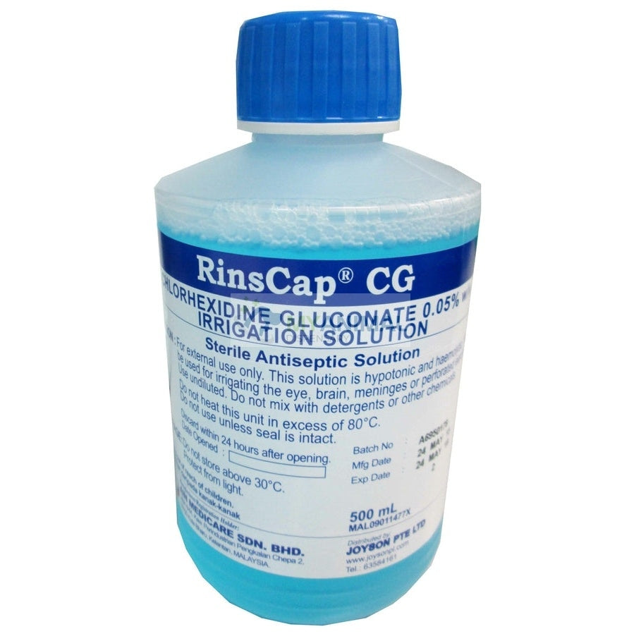 Chlorhexidine Gluconate 0.05% Antiseptic Solution 500mL