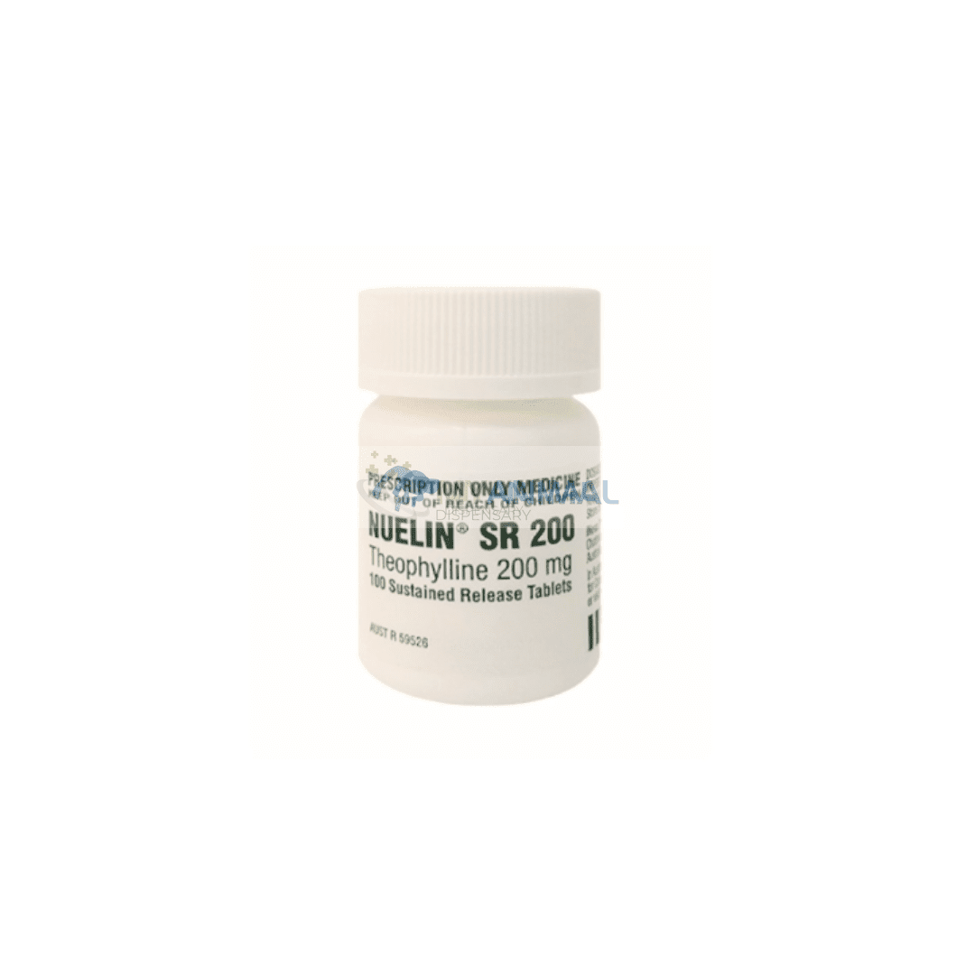 Nuelin Sustained-Release 200mg Tablets (Theophylline)