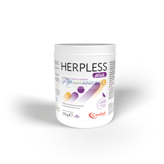 Herpless Plus Palatable Powder (with L-Lysine & Colostrum)