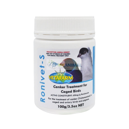 Vetafarm Avian Ronivet S Anti-Protozoal Antibiotic for Birds