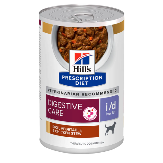Hill's® Prescription Diet® i/d® Low Fat Digestive Care Canine Rice, Vegetable & Chicken Stew