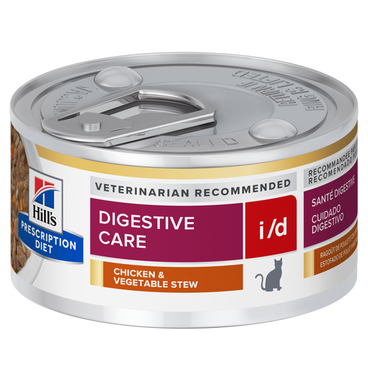 Hill's® Prescription Diet® i/d® Digestive Care Feline Chicken & Vegetable Stew Canned