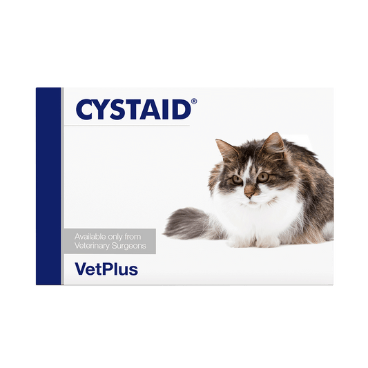 VetPlus CYSTAID ® Urinary Health Supplement 30 Capsules for Cats - New Improved Formula