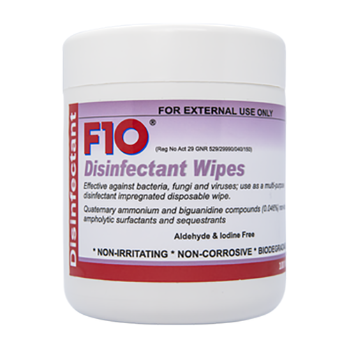 F10 Disinfecting Wipes 100s