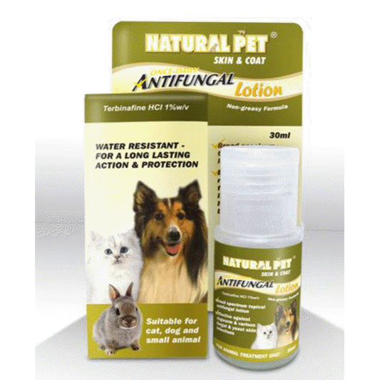 Natural Pet Skin & Coat Antifungal Lotion for Dogs Cats Rabbits