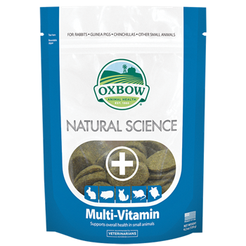 Oxbow Natural Science Multi Vitamin Supplements for Rabbits Hamsters Chinchillas Guinea Pigs