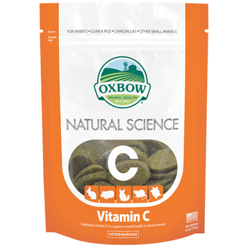 Oxbow Natural Science Vitamin C Supplements for Rabbits Hamsters Chinchillas Guinea Pigs