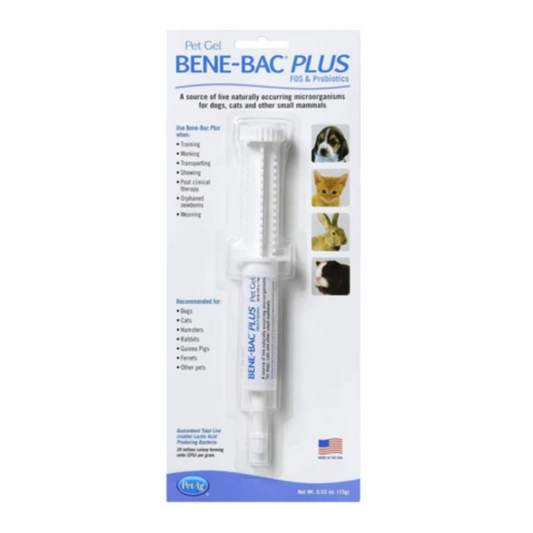 Pet Ag Bene-Bac® Plus Pro Biotics Pet Gel for Dogs Cats