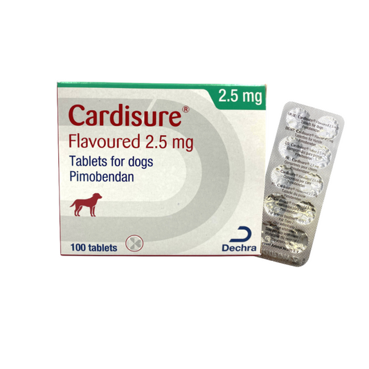 Dechra Cardisure Cardiomyopathy Flavoured Tablet (2.5mg)